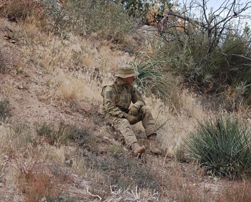BadLands, Nevada USA (Military Morons)